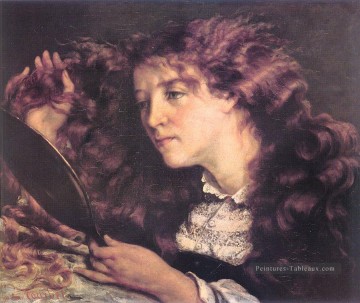  Fille Art - Portrait de Jo La Belle Irlandaise Réaliste Réaliste Réaliste Gustave Courbet